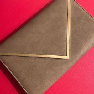 Aldo Large Tan Clutch